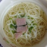 そうめんのお汁